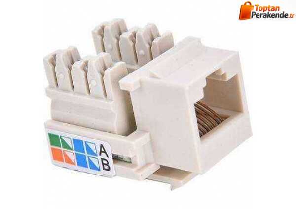 Nead Cat 6-E Data Soketi Beyaz